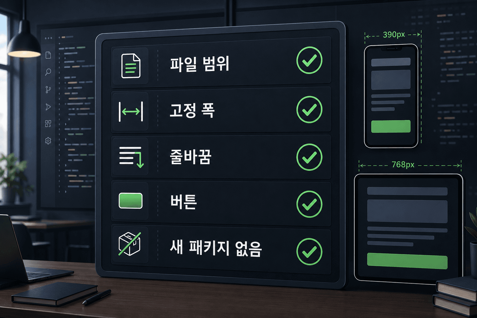 AI 모바일 화면 수정 전 확인할 7가지 체크리스트