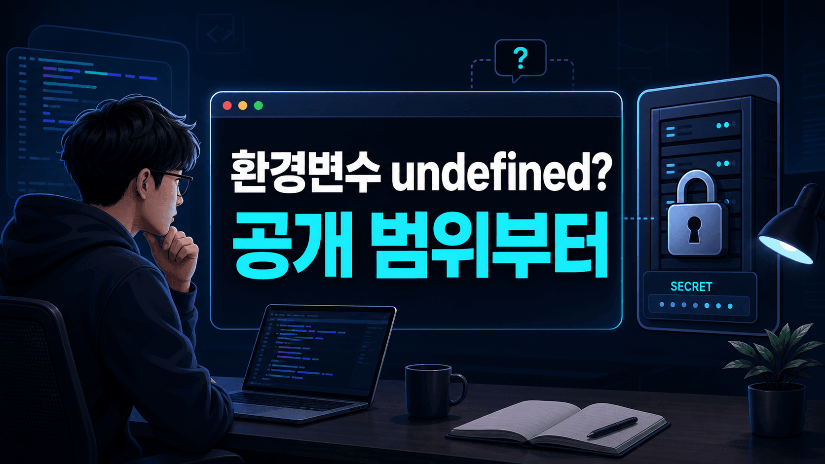 Next.js 환경변수, 공개해도 되는 값과 서버에 남길 값을 가르는 기준
