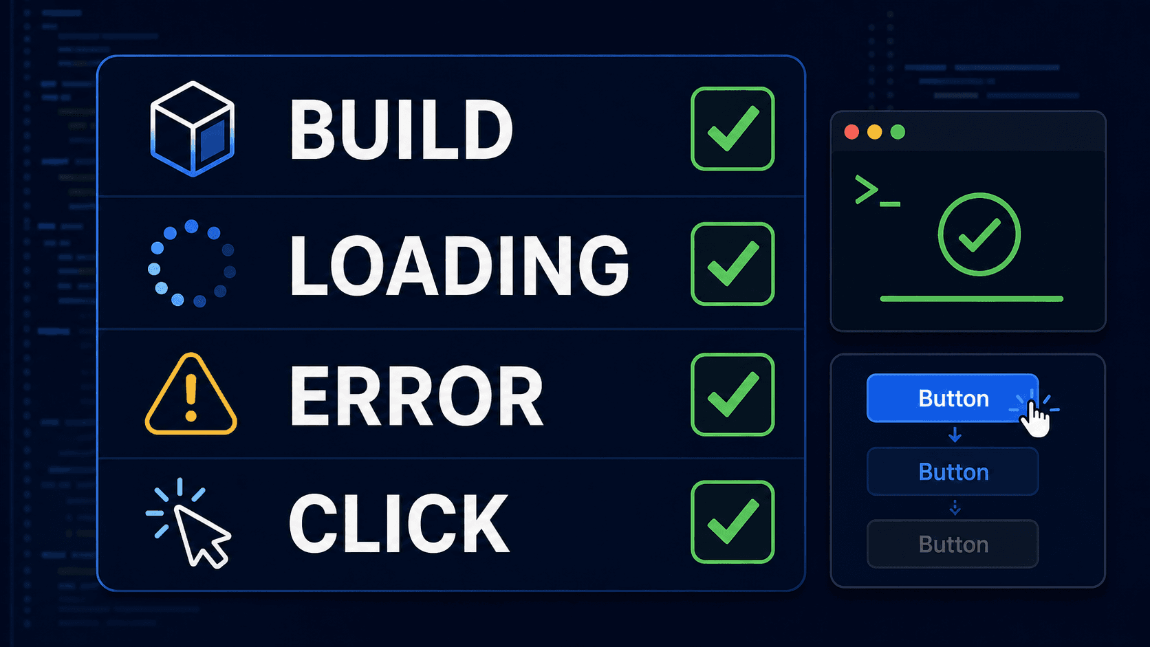 Next.js async Client Component 수정 후 build와 로딩, 실패, 클릭 상태를 확인하는 체크리스트