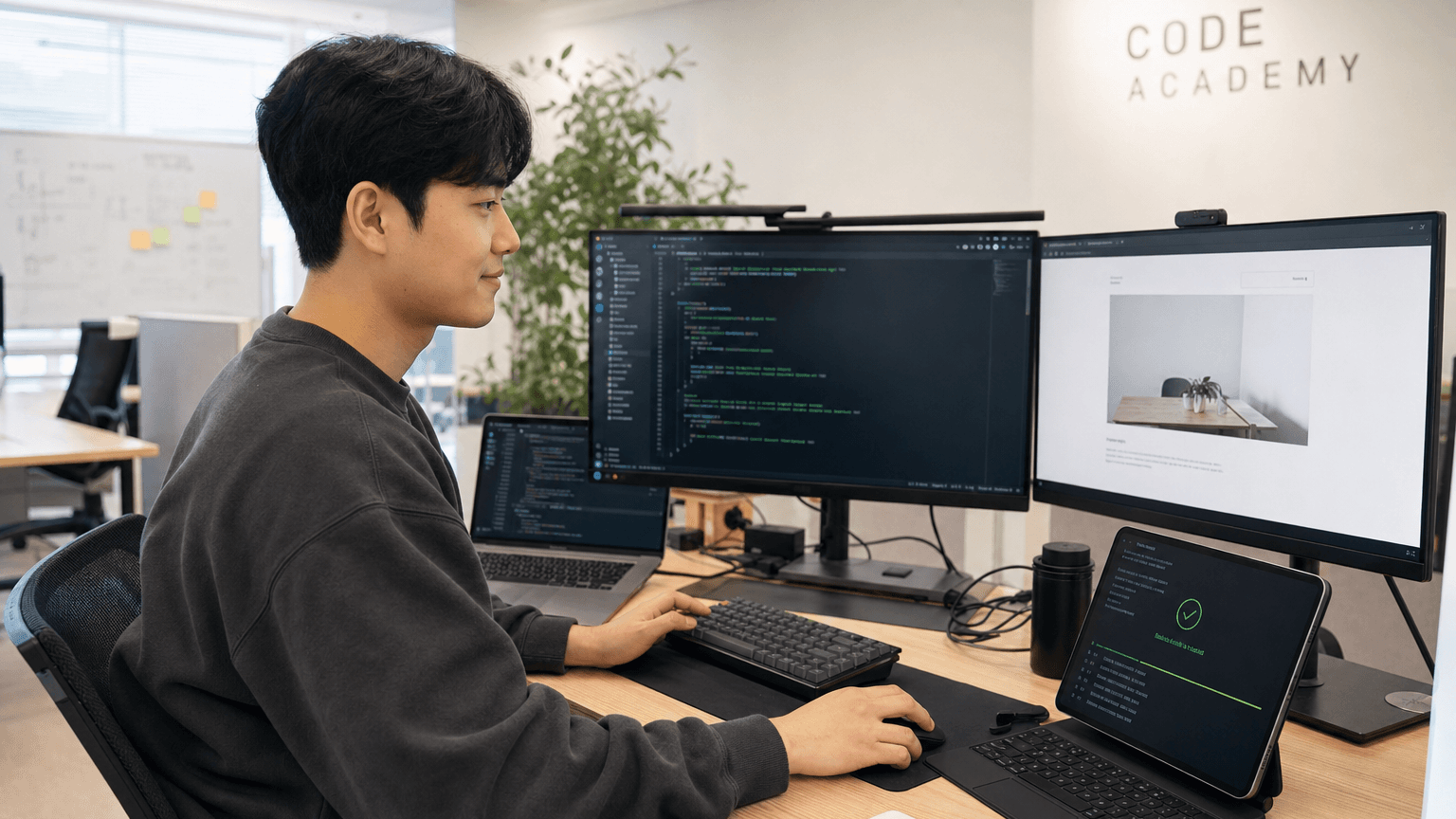 params 수정 뒤 Next.js 프로덕션 빌드 성공을 확인하는 터미널 장면
