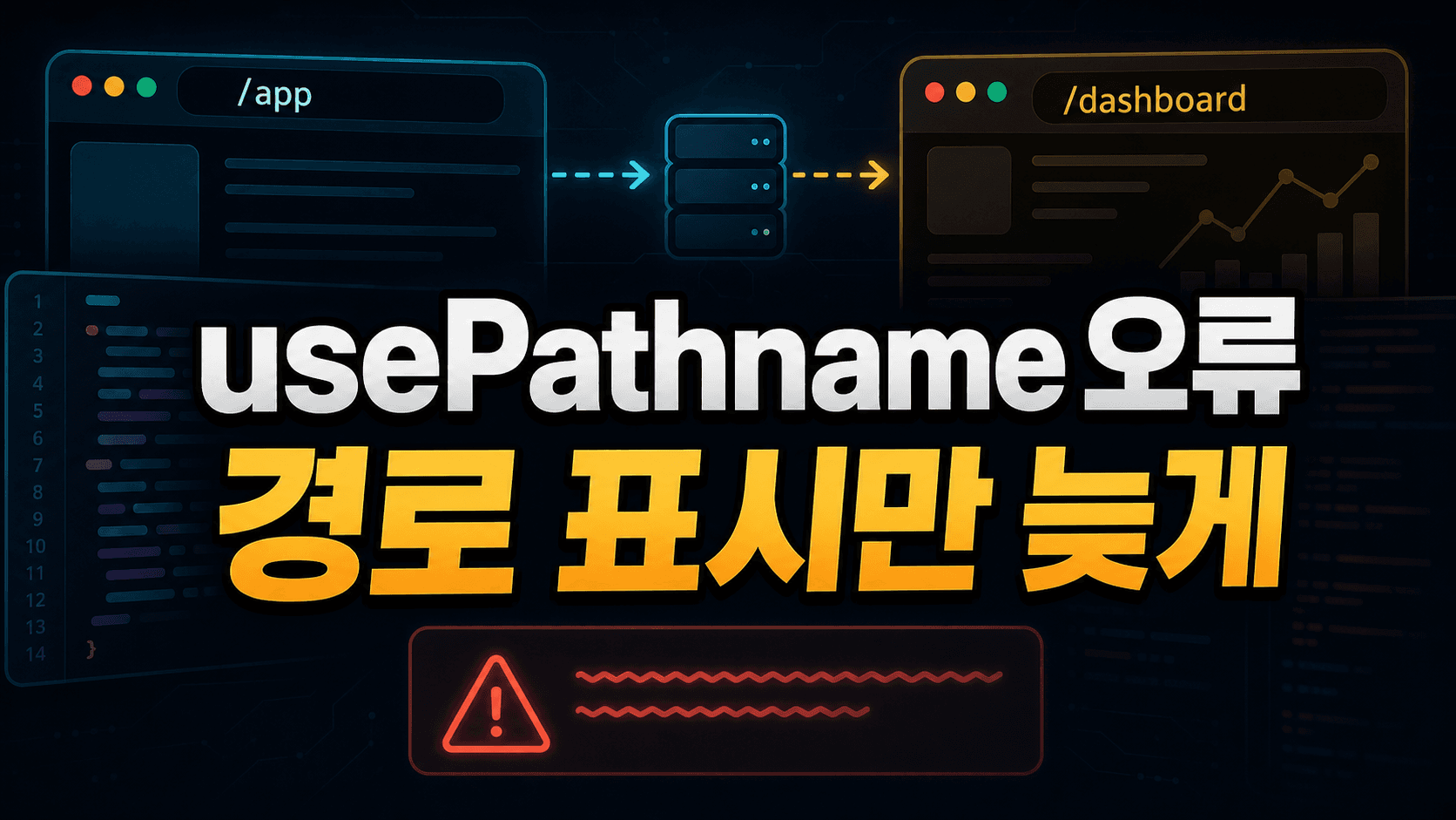 Next.js usePathname hydration mismatch, 경로 표시만 마운트 뒤 갱신하세요