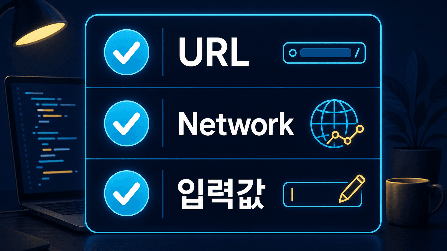 React 버튼 수정 전후를 URL과 Network 요청, 입력값 유지 상태로 비교하는 체크리스트