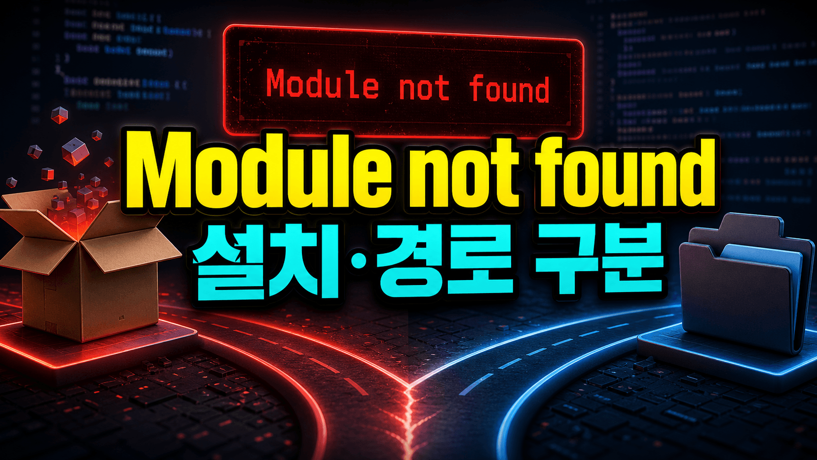React Module not found: Can't resolve 뒤 이름부터 구분하세요