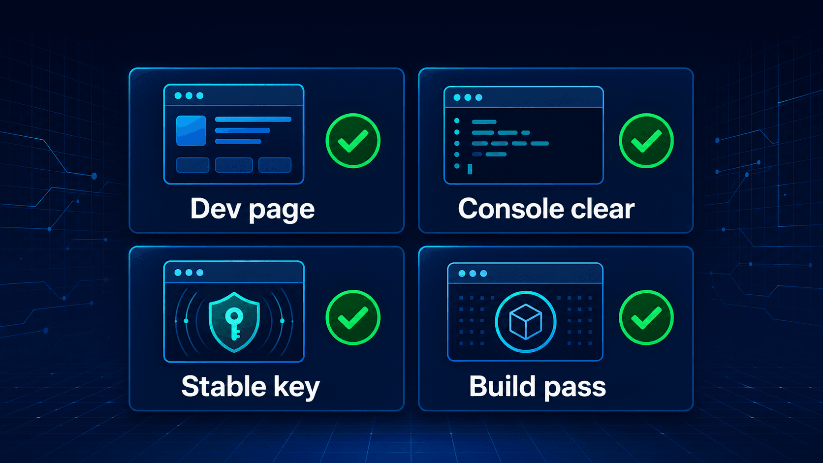 React 객체 렌더링 수정 뒤 개발 서버와 콘솔, 목록 key, 프로덕션 빌드를 확인하는 체크리스트
