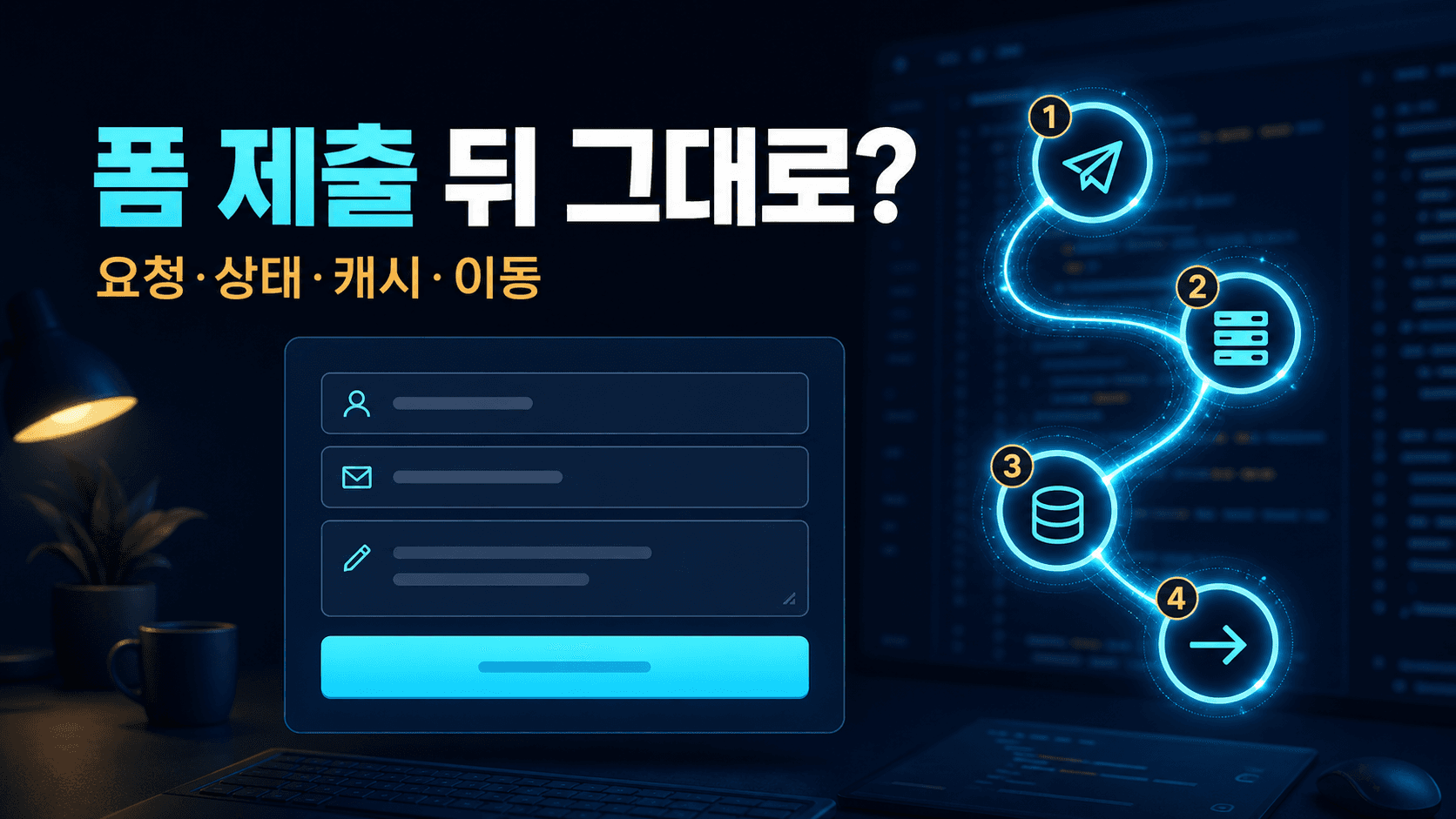 Next.js 폼을 제출해도 화면이 그대로일 때 확인할 순서 대표 이미지
