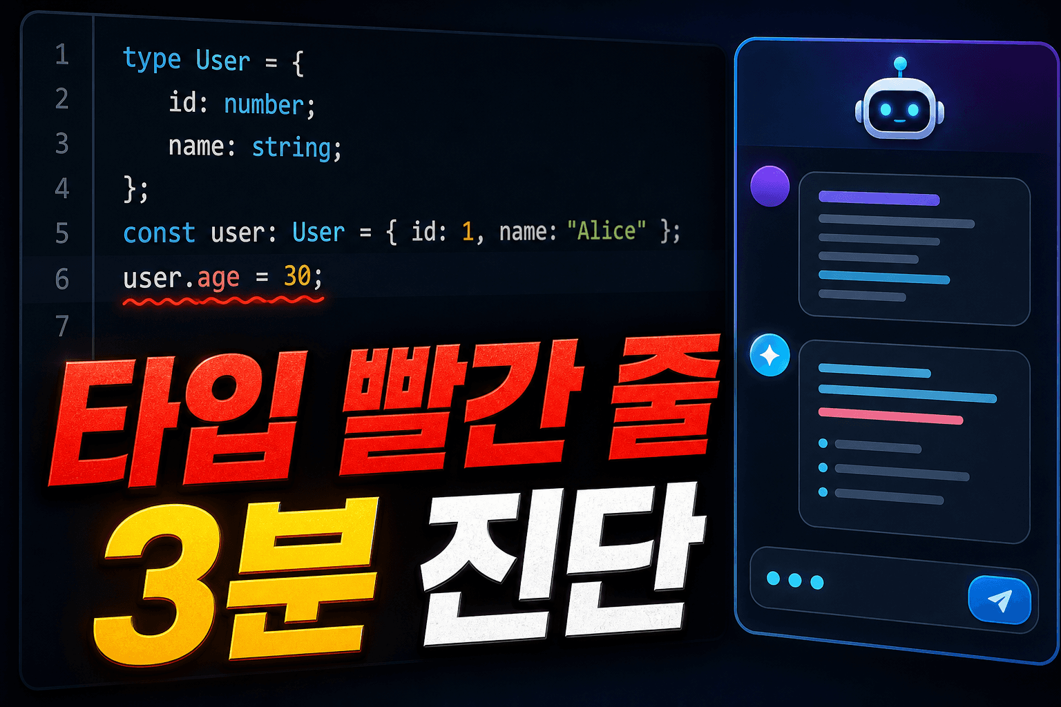 AI가 만든 TypeScript 빨간 줄, 초보가 3분 만에 줄이는 5가지 대표 이미지